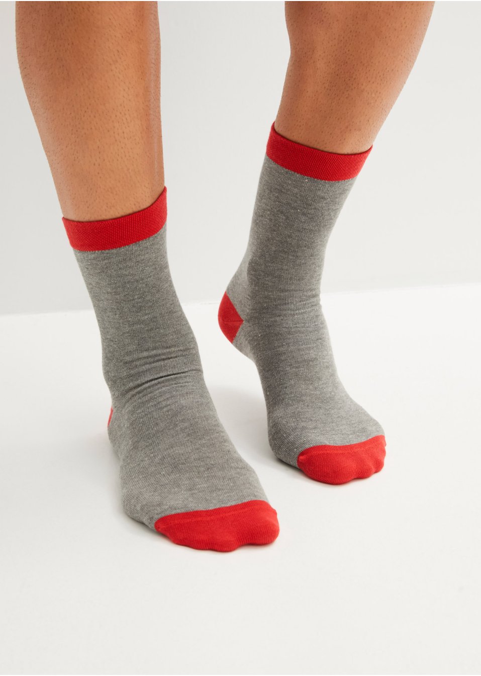 Lot de 4 paires de chaussettes avec dicton sous le pied