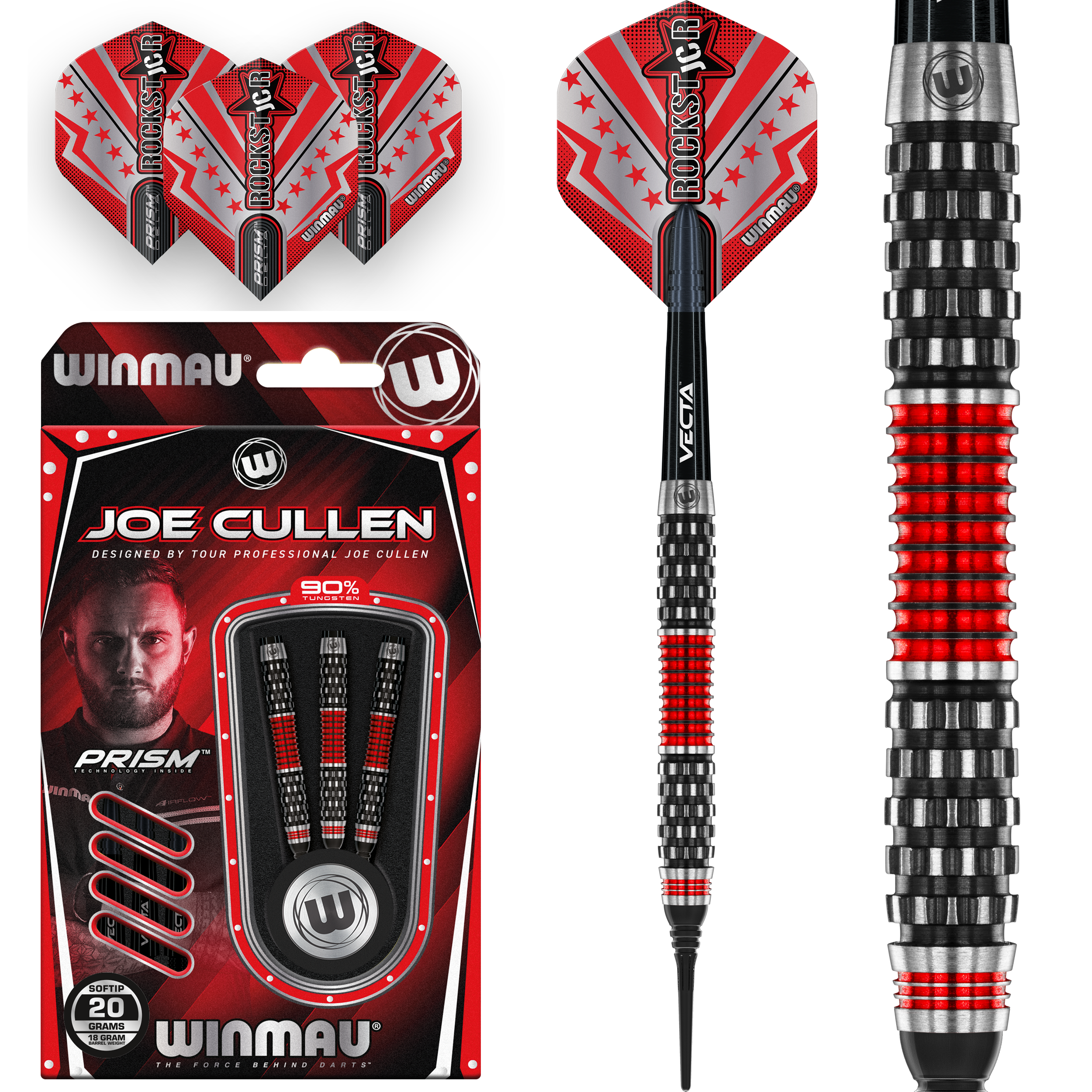Winmau - Joe Cullen Rockstar Series - Softdart