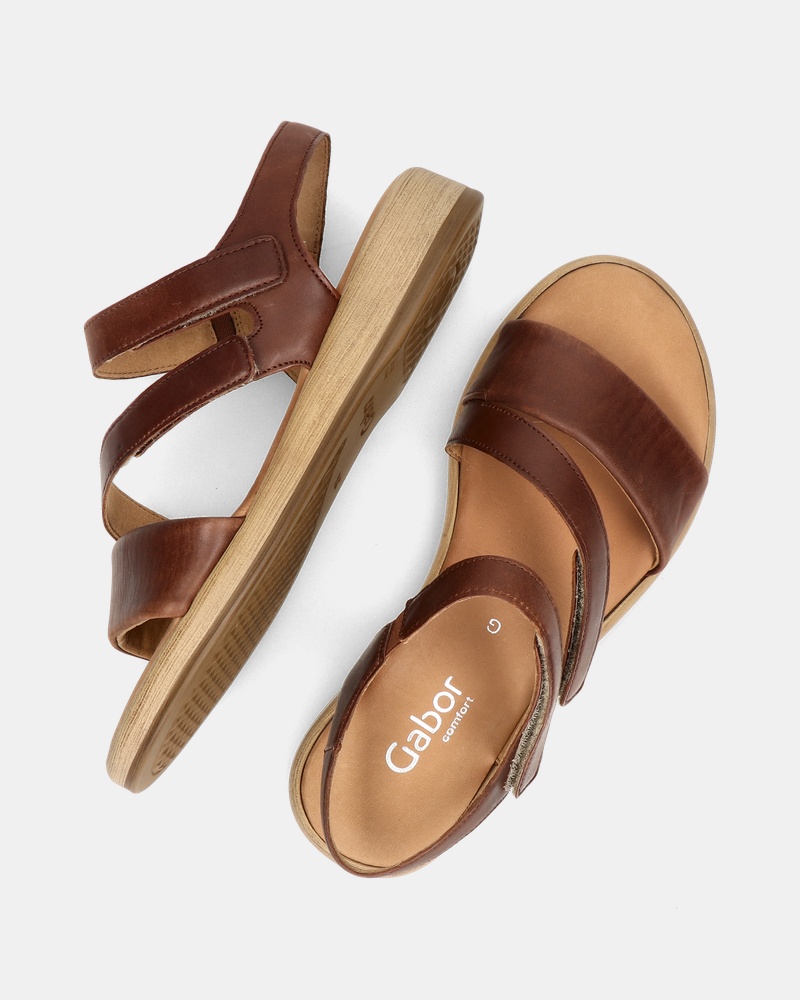 Gabor Sandalen  - cognac
