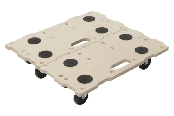 wolfcraft GmbH 2 FT 400, Træ, 8 hjul, 590 mm, 290 mm, 120 mm, 5,25 kg