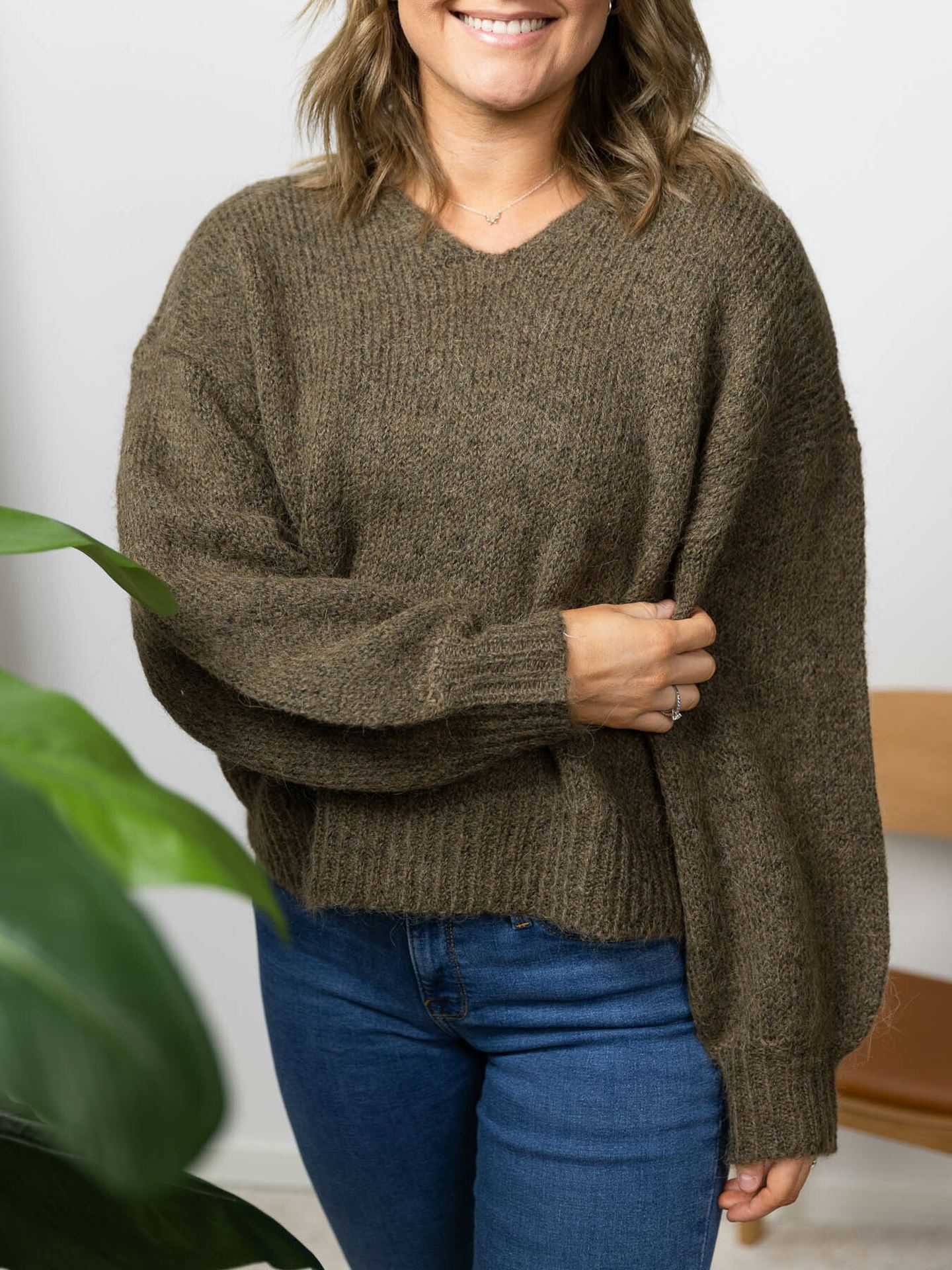 Livi Long Sleeve Knit Pullover