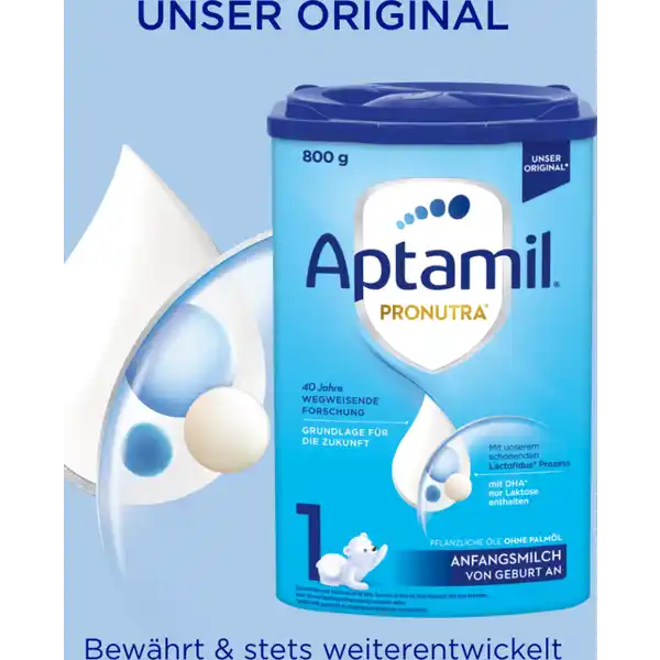 Pronutra 1 Anfangsmilch von Geburt an