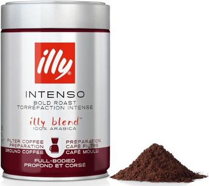 illy - Gemalen Filterkoffie - Intenso - 250 gram