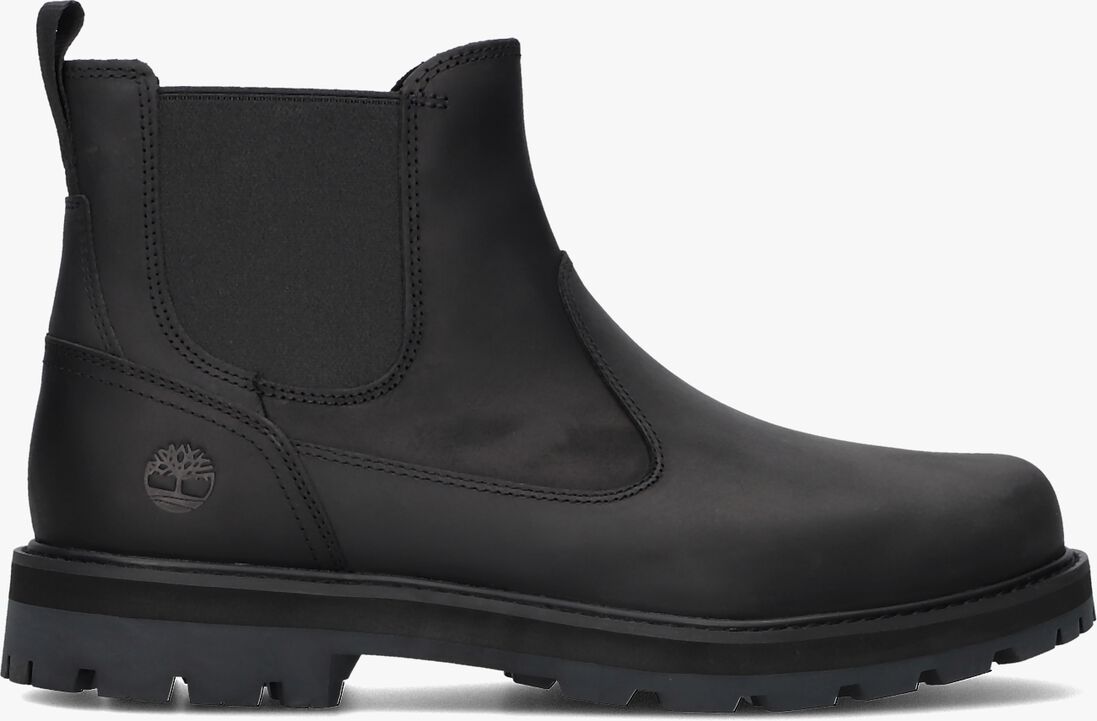 zwarte timberland chelsea boots britton road mid chelsea