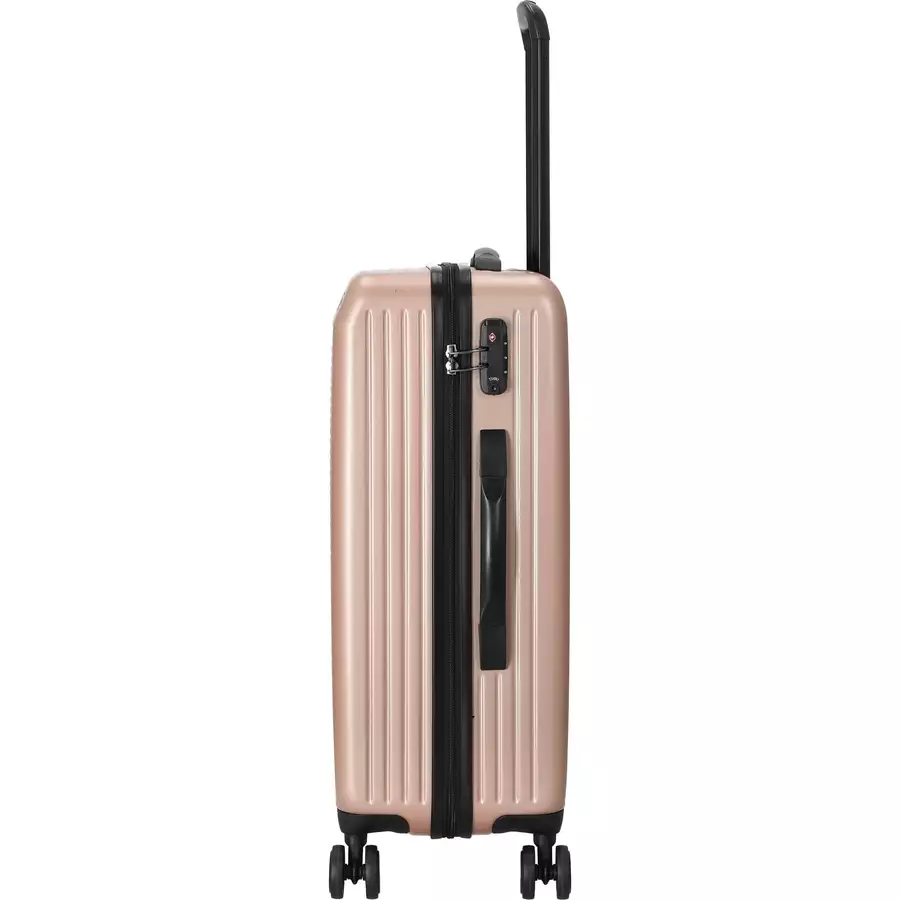 paklite Sienna - 4-Rollen-Trolley M 67 cm rose