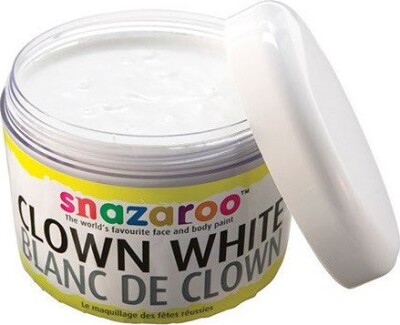 Snazaroo - Ansigtsmaling - Hvid - 250 ML