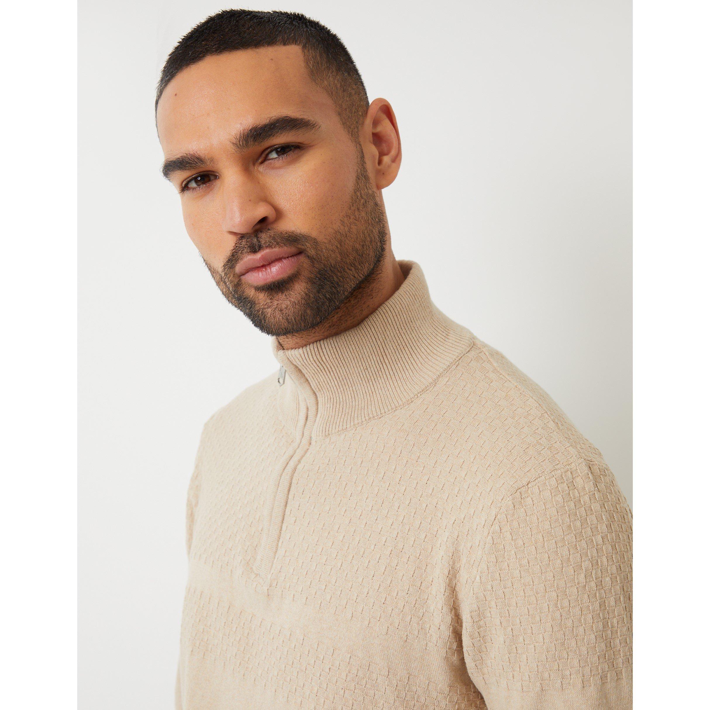 Threadbare ThreadbarequarterZip Longford Jumper Mens