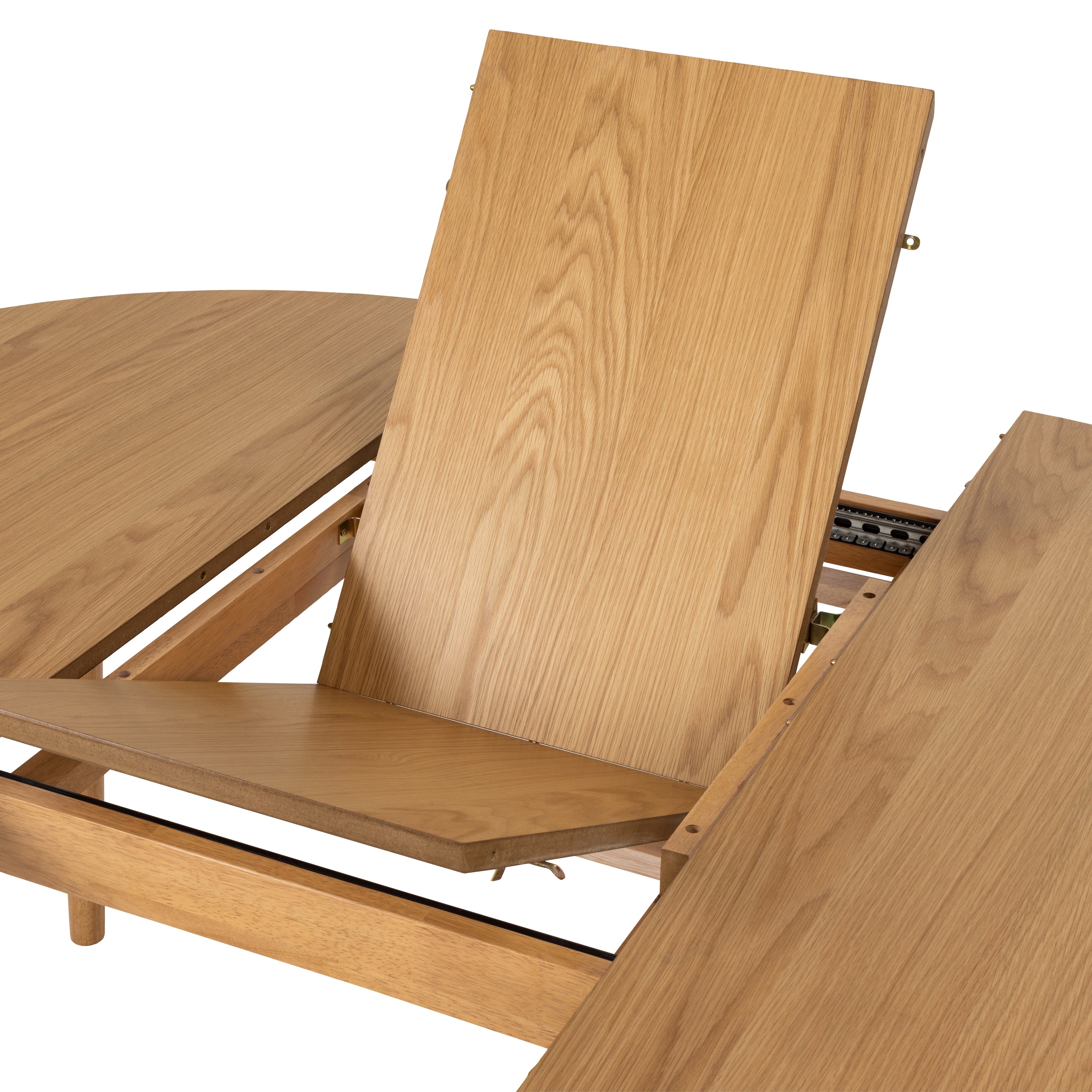 by fonQ Evolve Eettafel Uitschuifbaar - Ã 115 cm - Eiken