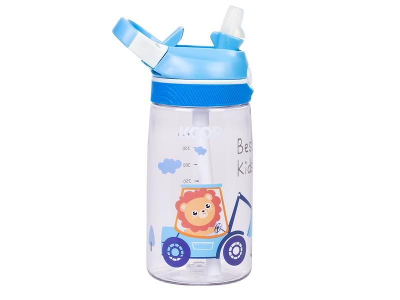 KOOR Trinkflasche Bambini Leone 450 ml Flasche aus Kunststoff für die Kleinen