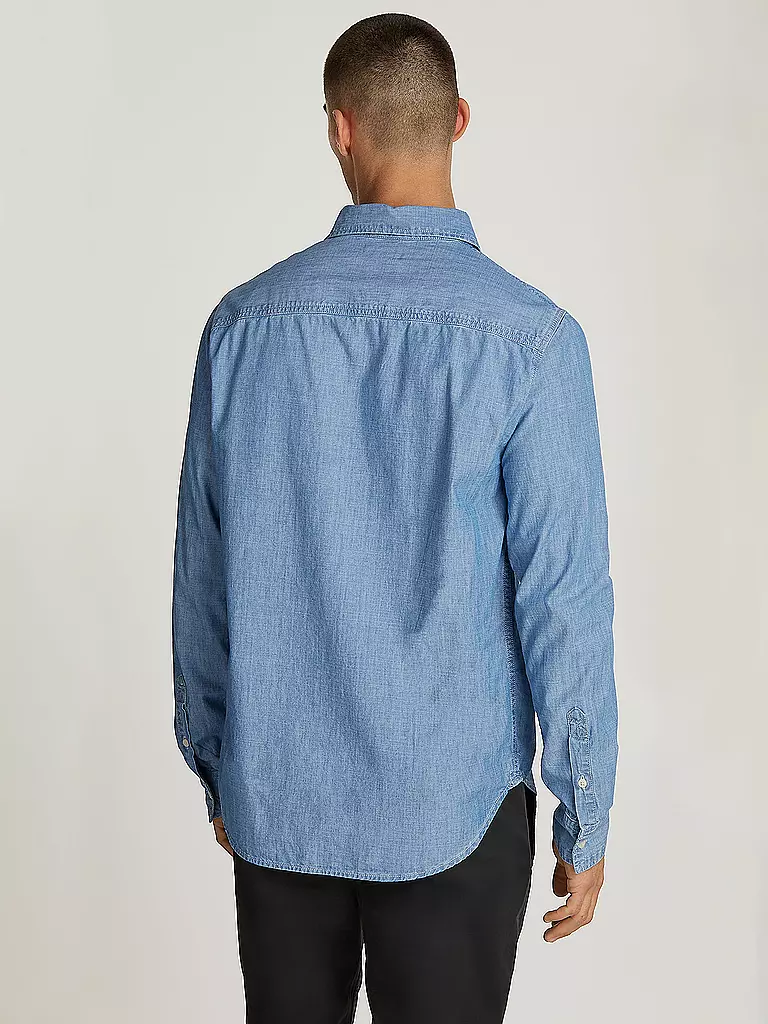 CALVIN KLEIN JEANS Jeanshemd blau