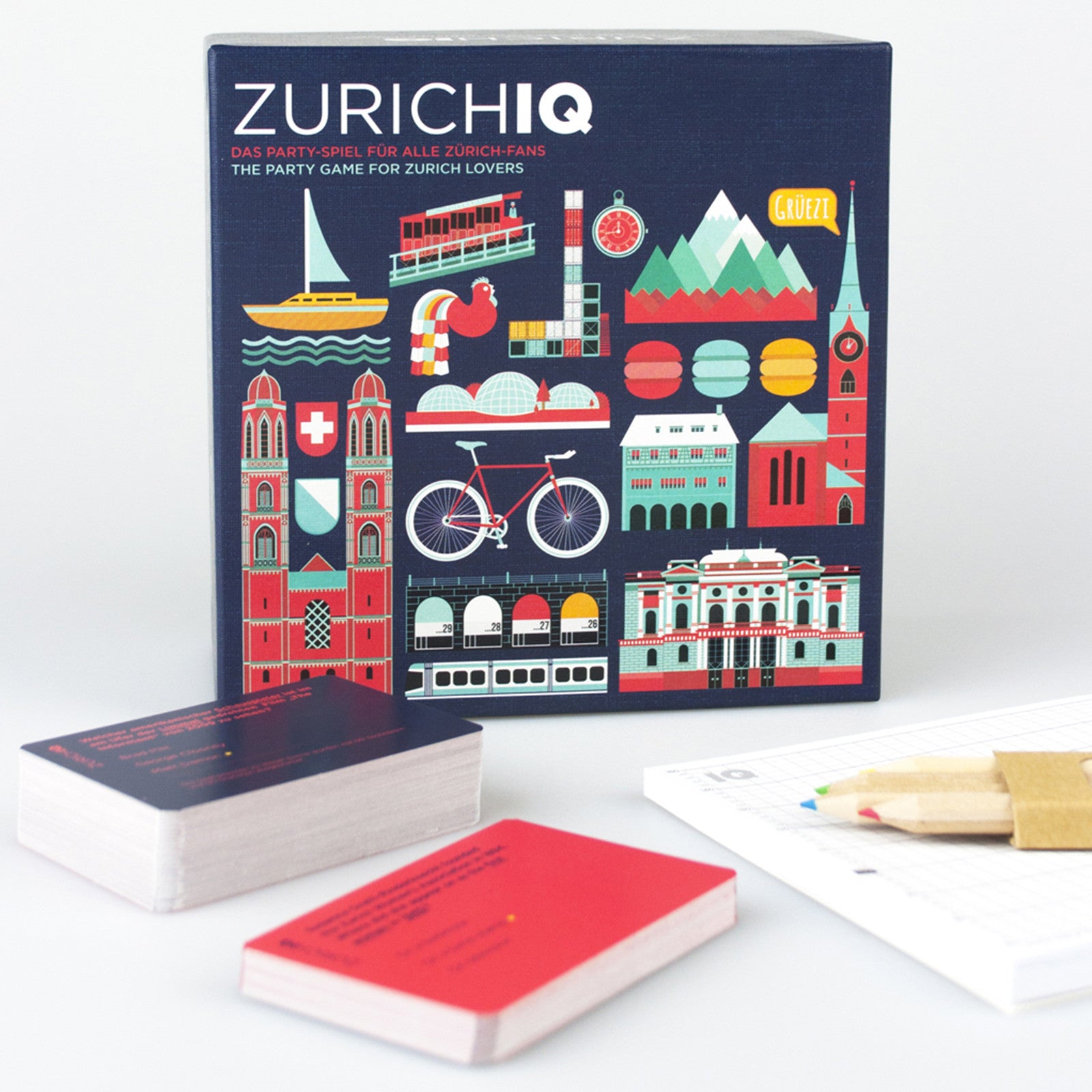 Spiel ZurichIQ blau
