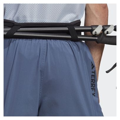 Short adidas running Terrex Agravic 5in Bleu