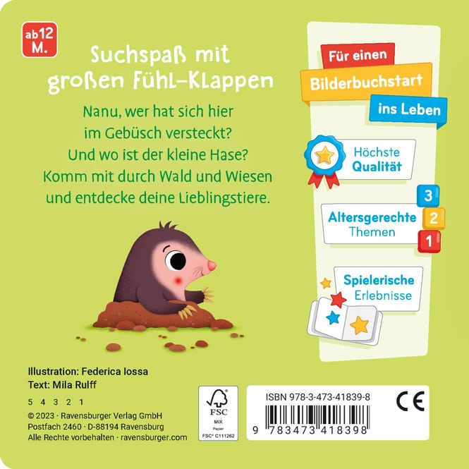 Buch - Wo bist du, kleiner Hase?