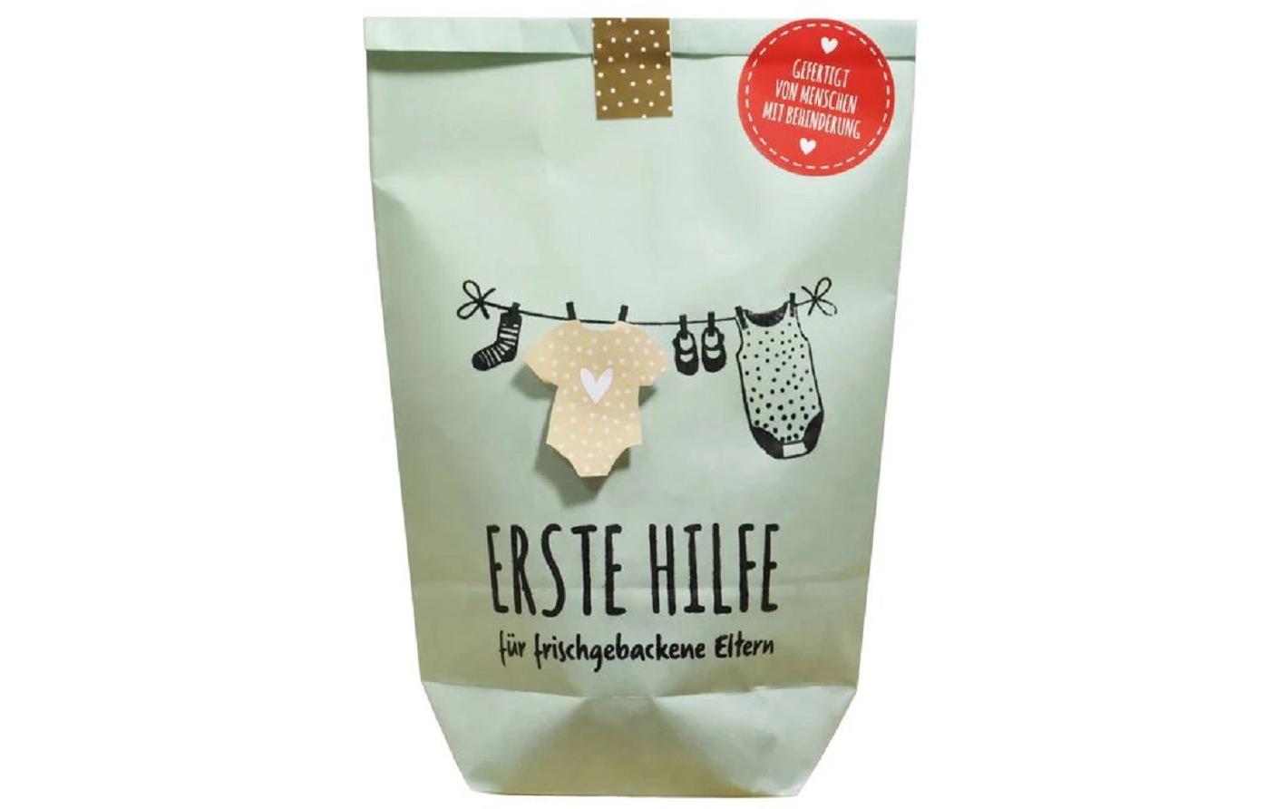 Wundertüte frisch gebackene Eltern, 14 x 22 cmGlücksbringergeschenk