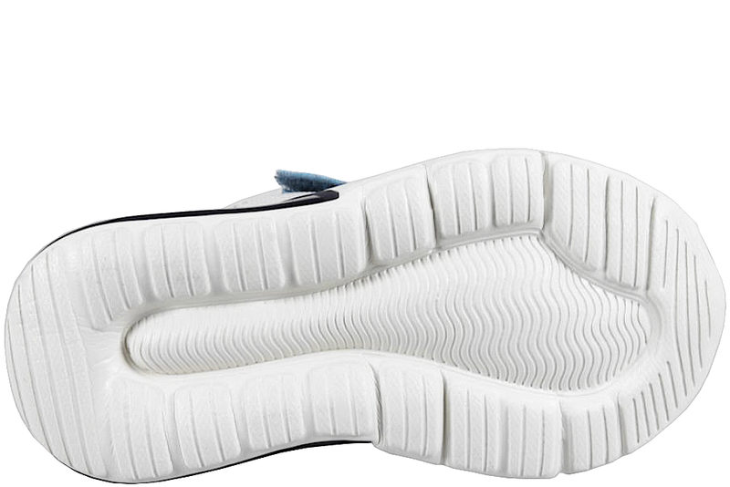 HUMMEL DAYLIGHT JR SKO I BLÅ TEKSTIL MED LYS