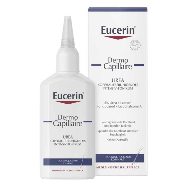 Eucerin DermoCapillaire kopfhautberuhigendes Urea Intensiv-Tonikum, 100 ml