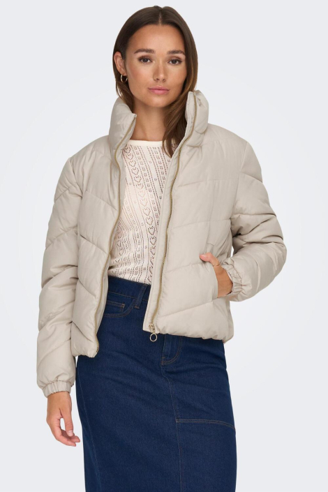 Jacqueline de Yong beige dames jas