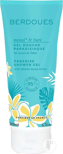 Berdoues Monoï & Tiaré Gel Douche Paradisiaque Tube 200ml