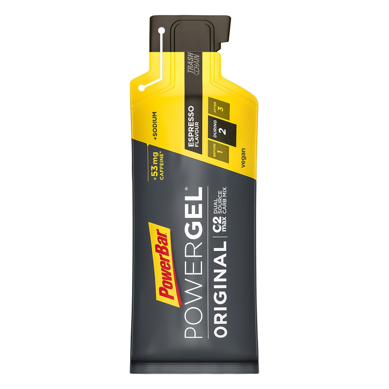 powerbar powergel espresso 653 22030600 espresso