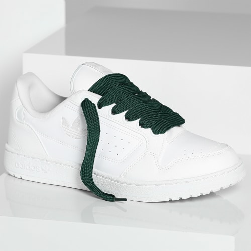 Baskets NY 90 Cloud White Core Black x Superlaced Gros Lacet Vert