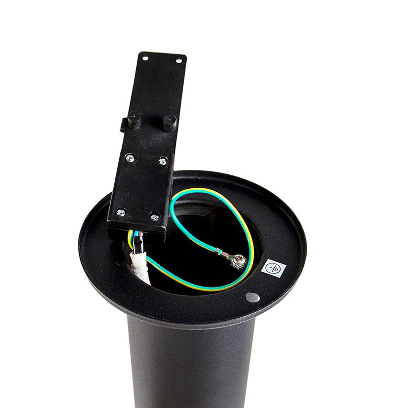 Moderne buitenlamp zwart 100 cm IP44 incl. LED - Roxy