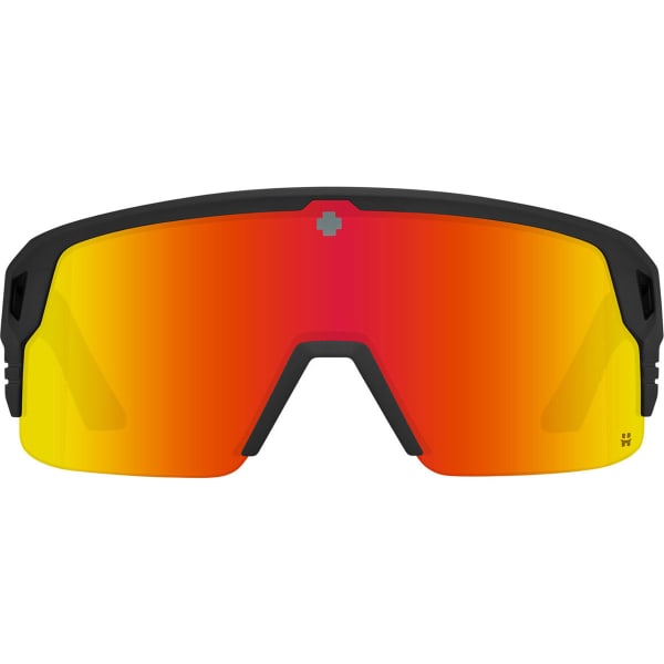 Lunette vélo SPY MONOLITH 5050 MATTE BLACK HAPPY BRONZE ORANGE SPECTRA MIRROR