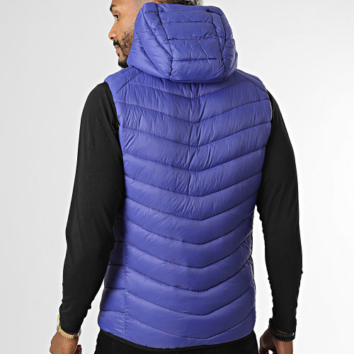Doudoune Capuche Sans Manches 5046 Bleu Roi