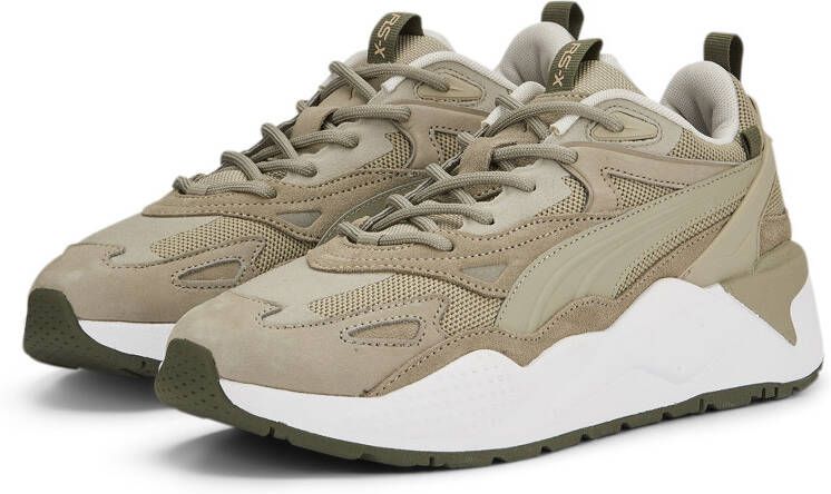 Puma RS-X Efekt sneaker met details van leer en nubuck