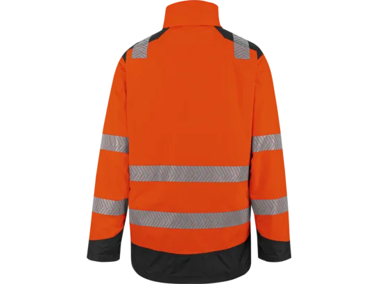 Parka de travail haute-visibilité orange fluo 4 en 1 Würth MODYF