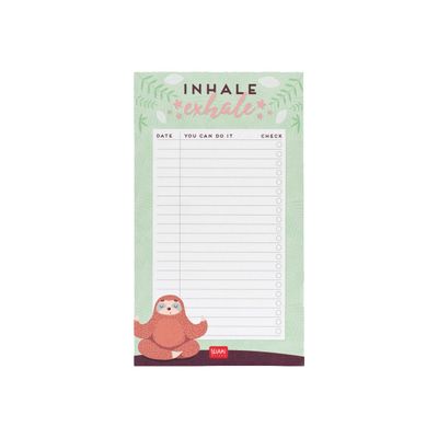 Legami - Bloc-notes 11 x 19 cm - 70 feuilles - sloth