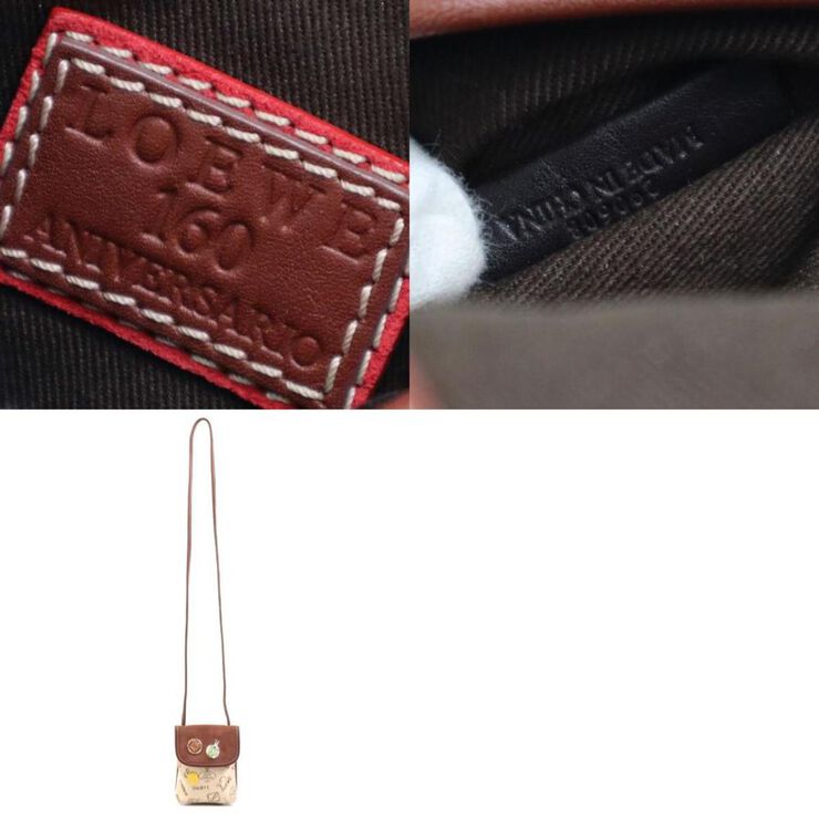 Loewe Vintage Loewe Crossbody Bag Brown
