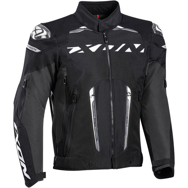 Ixon - Blouson Blaster Noir / Blanc