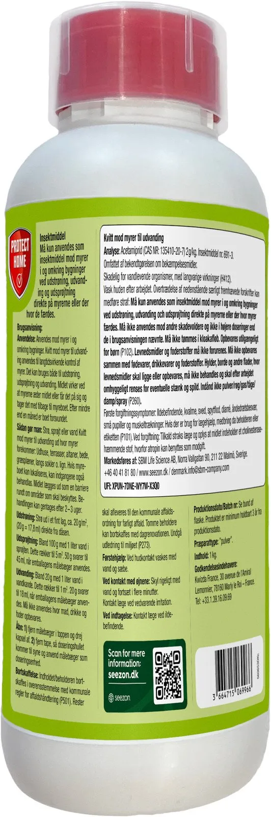 Kvitt® mod myrer til udvanding - 1kg