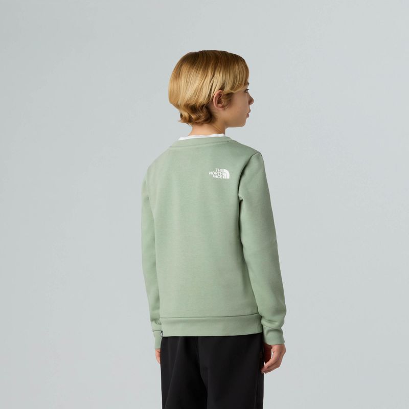 The North Face - Simple Dome Crew - Sweater - Groen - Junior