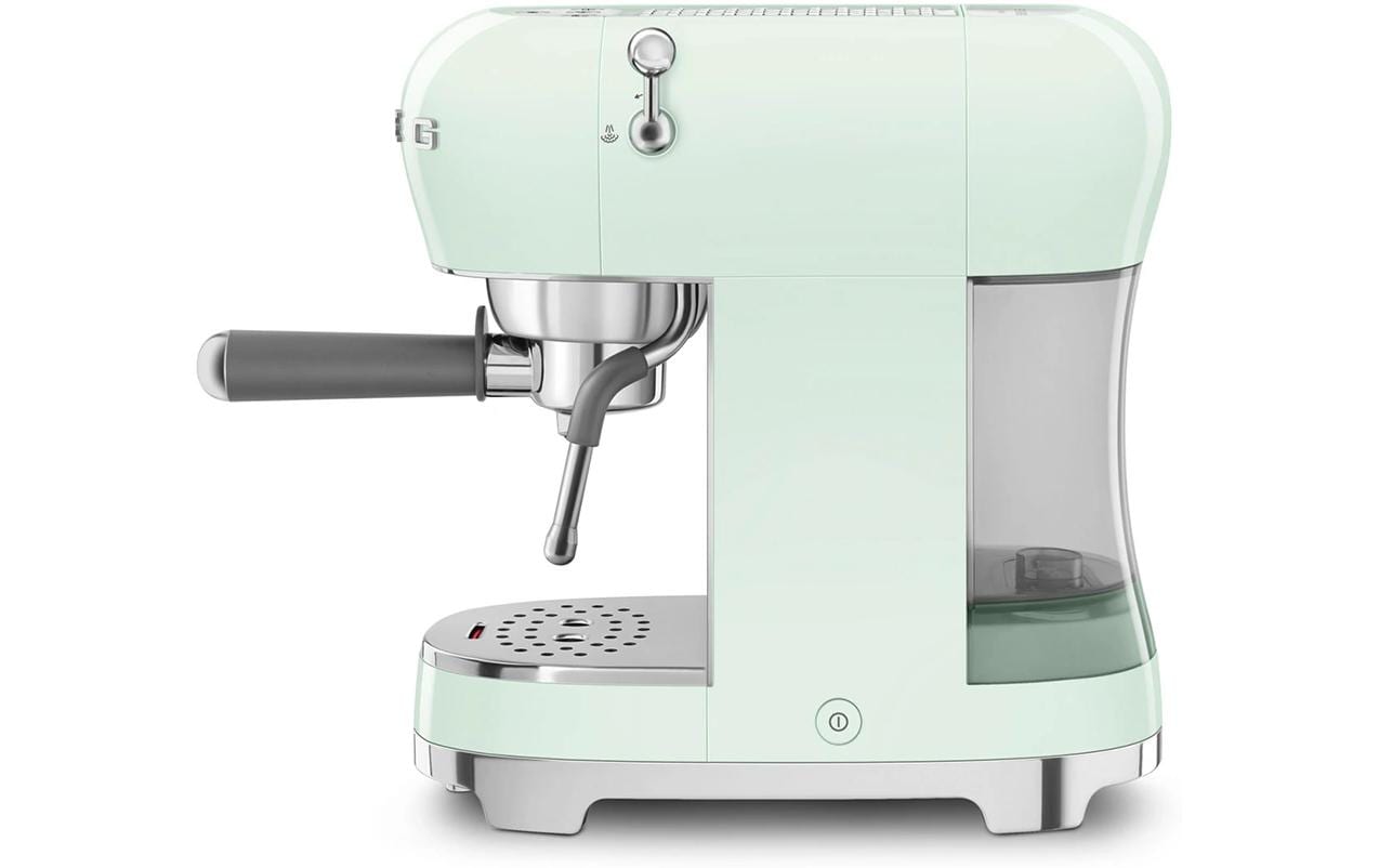 Siebträgermaschine 50's Style ECF02PGEU Grün<br>Espresso Kaffeemaschine