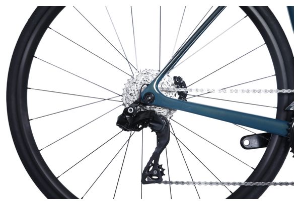 Vélo de Route Lapierre Pulsium 5.0 Shimano 105 Di2 12V 700mm Carbone Bleu Canard 2024 - Vélo d'exposition