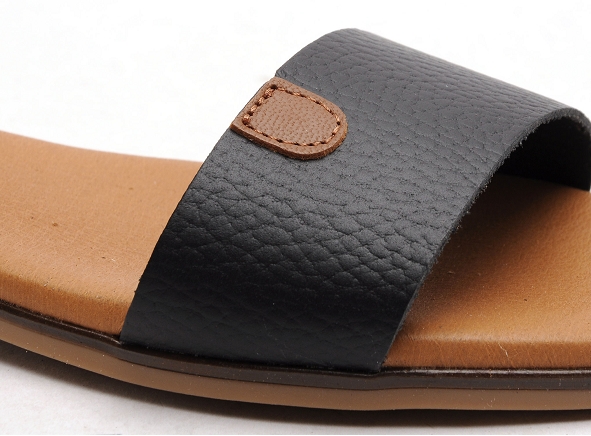 Eva frutos nu pieds plats femme 3052 noir