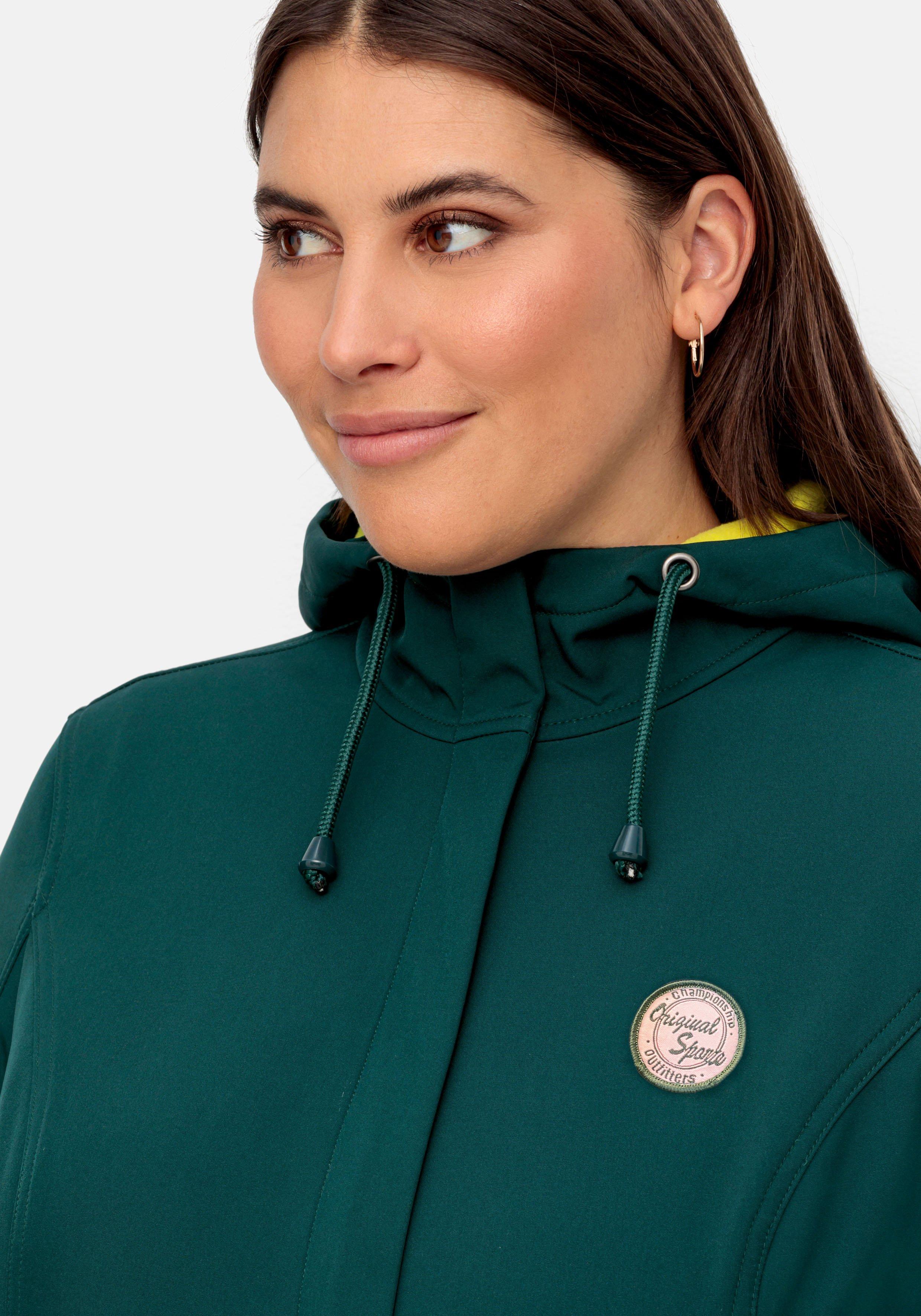 Softshell-Jacke mit Fleece-Innenseite