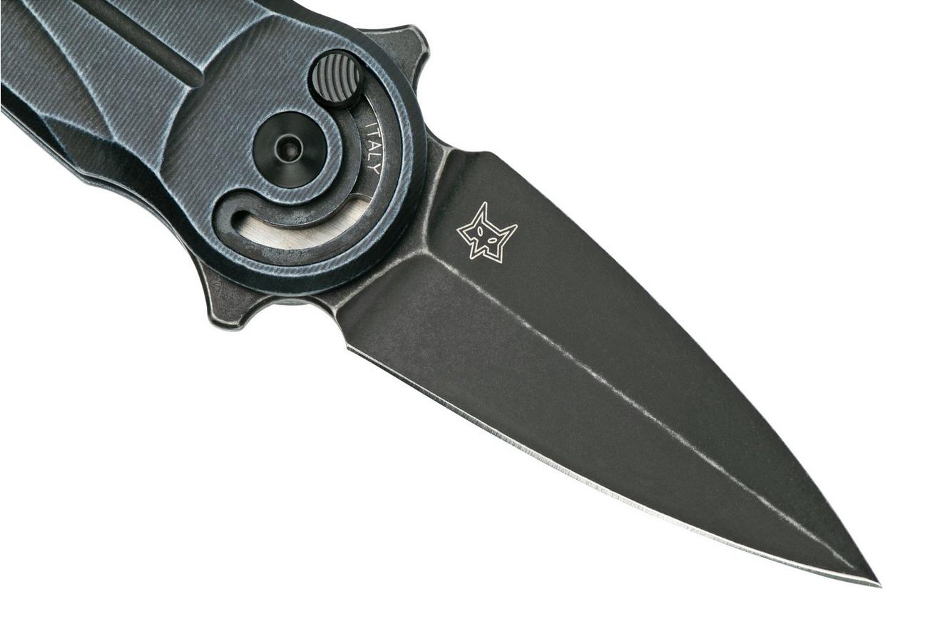 Fox Knives Saturn Black SW linkshandig, FX-551 SX ALB zakmes
