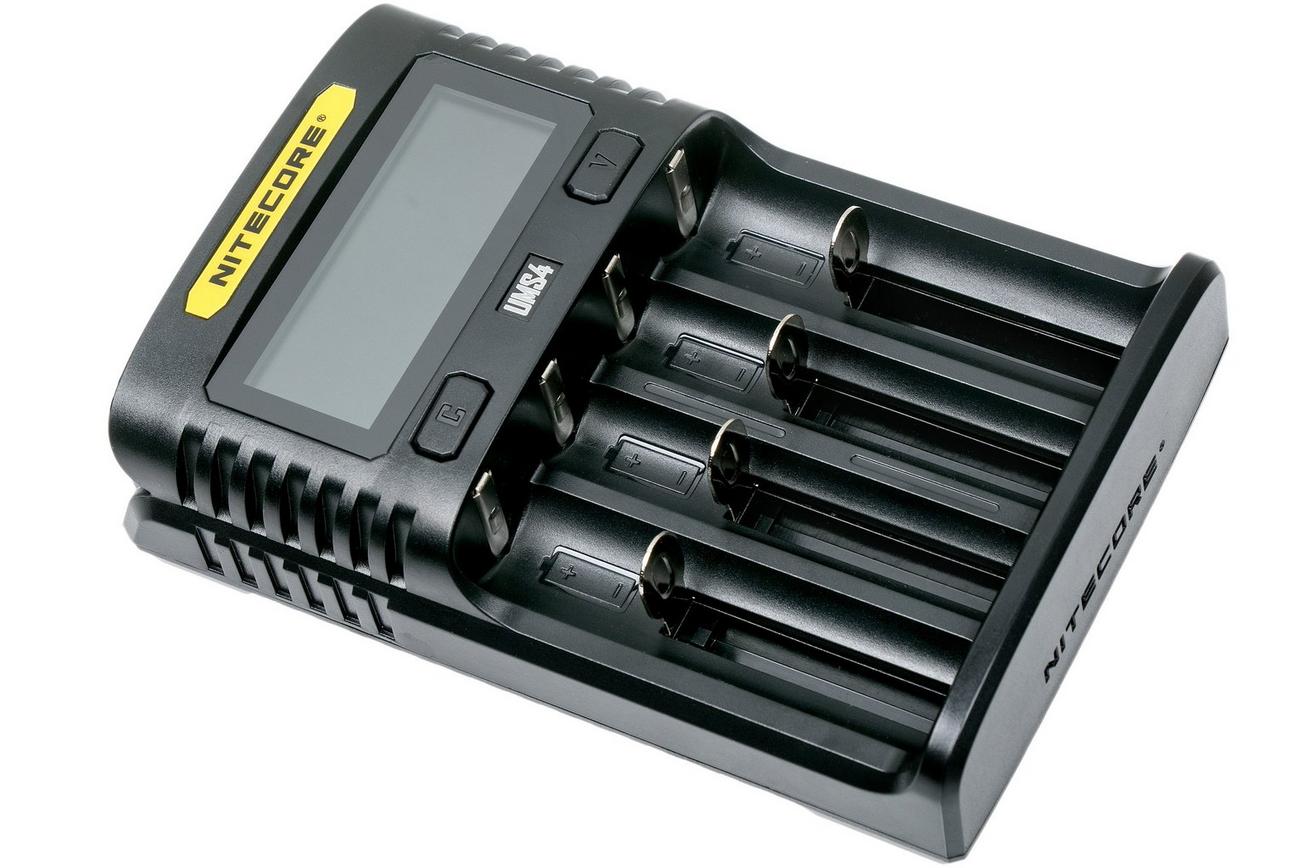 Nitecore UMS4 Charger, batterijlader