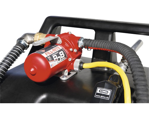 CEMO 95L Mobiel Brandstoftanksysteem met 12V Elektrische Pompwagen