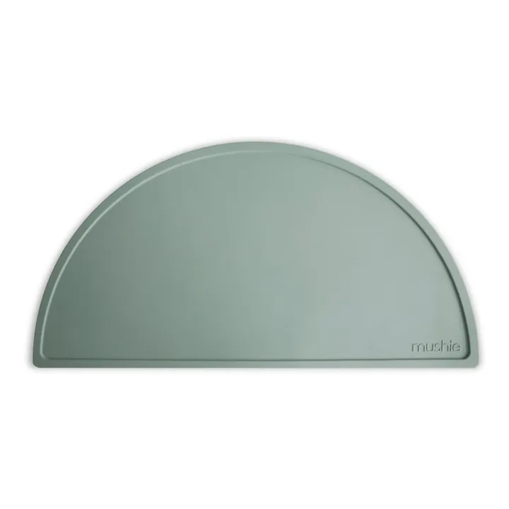 Mushie Set de table en silicone | Sauge