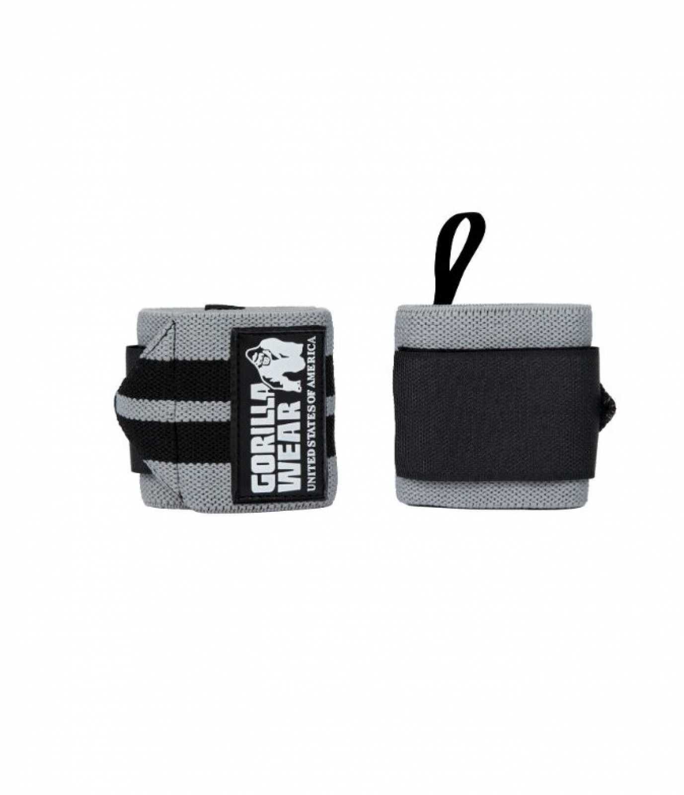 Faixas de pulso Gorilla Wear PRO cinza