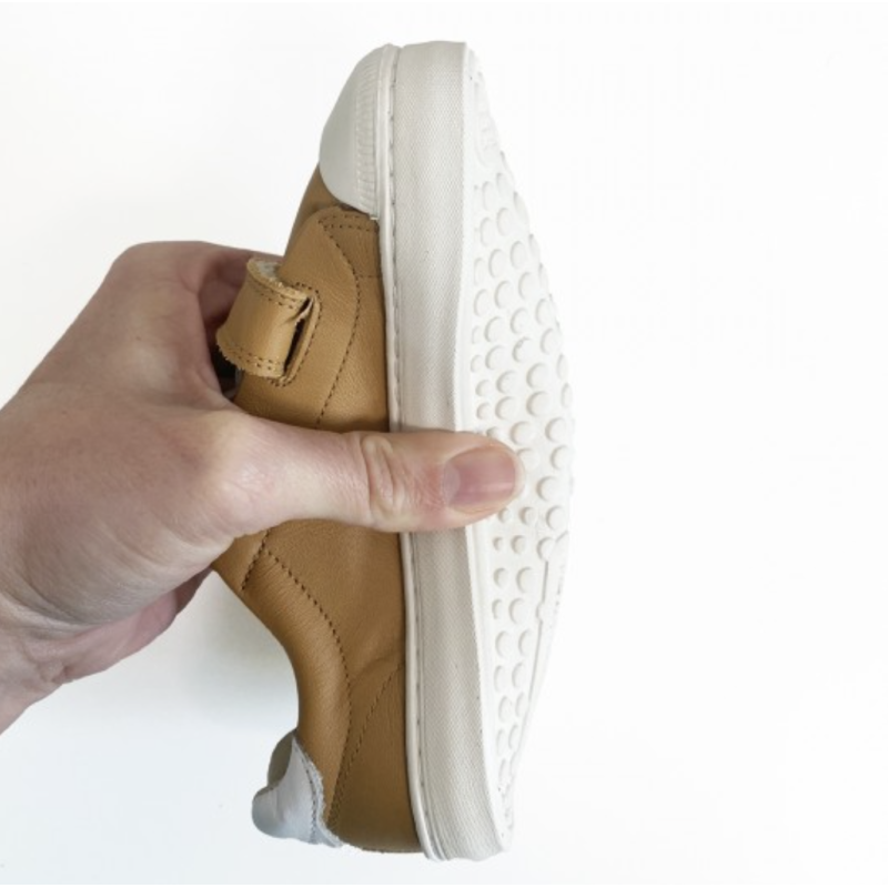 Tip Toey Joey Tip Toey Joey Kidos Sneakers Spice Green Nude Eco Canvas