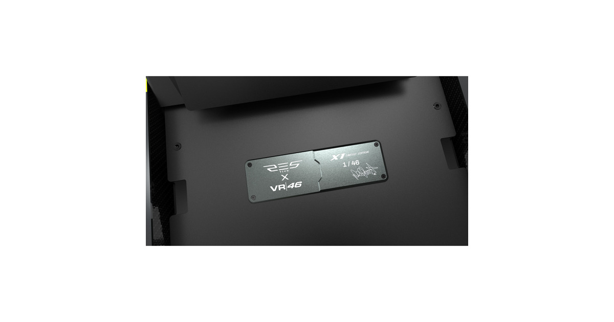 Res-TechGT Cockpit VR/46 Limited Edition racing simulator  (Zwart/neongroen)