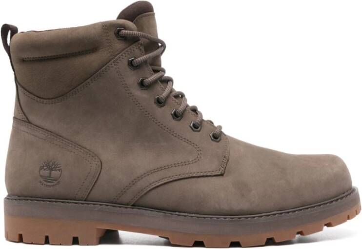 Timberland Stijlvolle Veterschoenen voor Heren Brown Heren