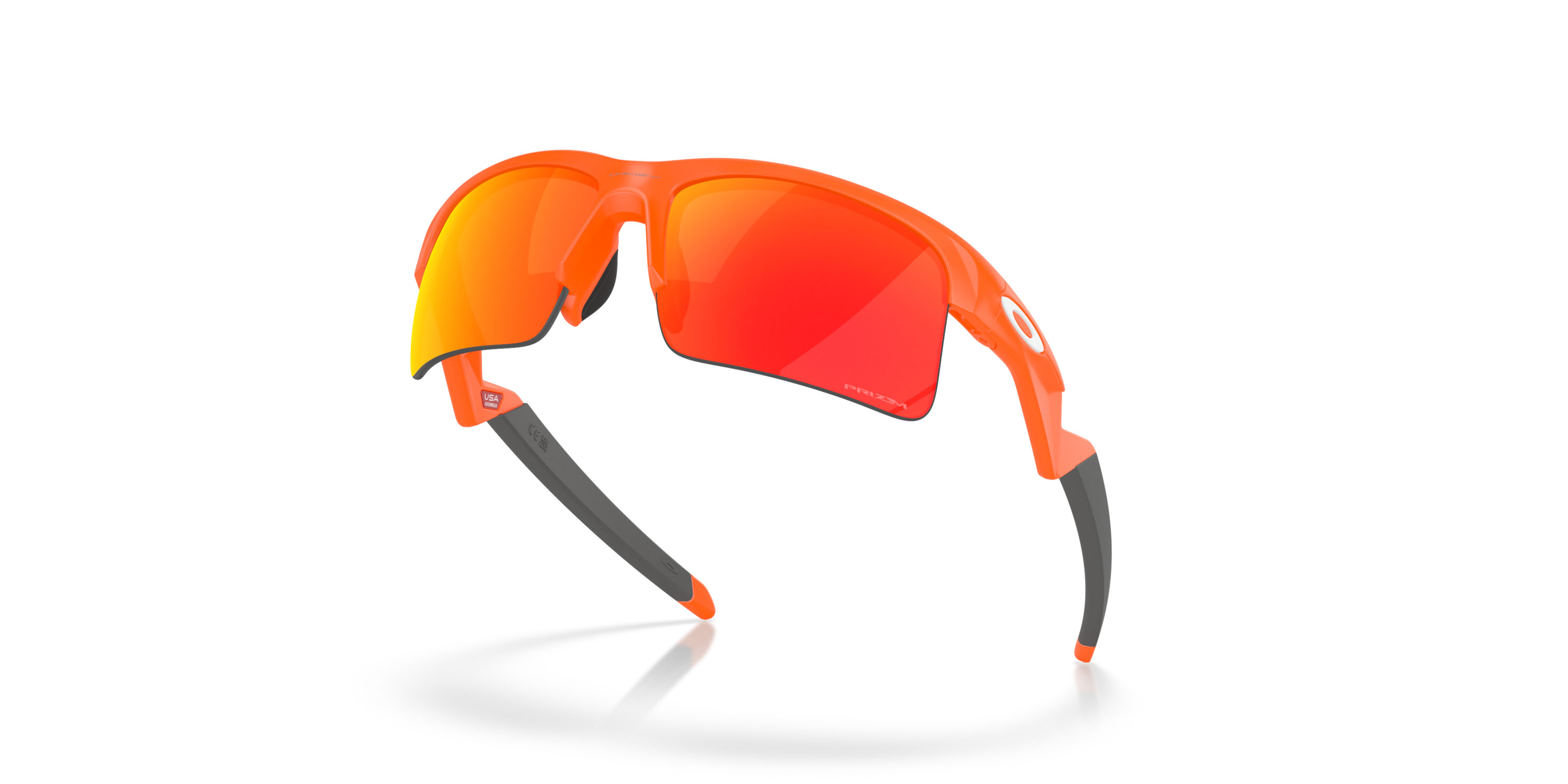 Capacitor 0762/Matte Neon Orange w/Prizm Ruby