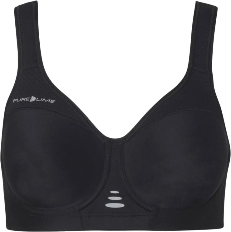Pure Lime Moulded Trainer Bra Sort
