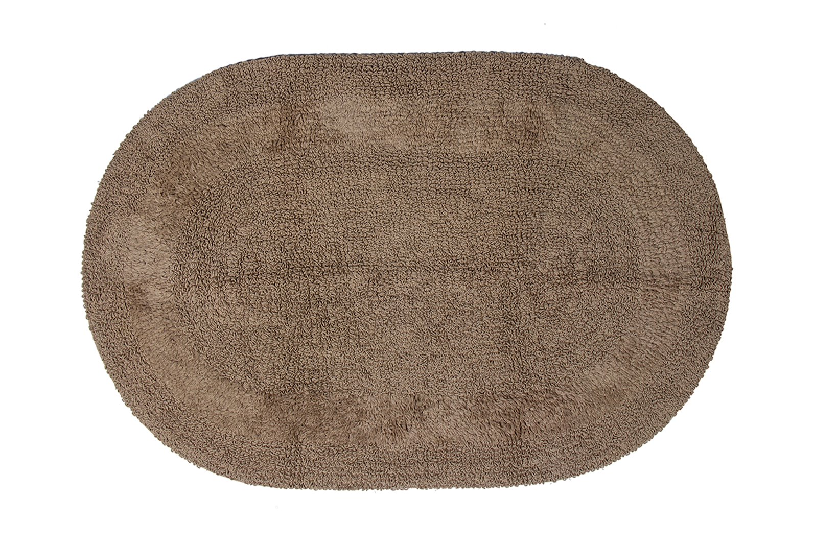 Oval badematter 60x90 cm Beige 60x90 cm