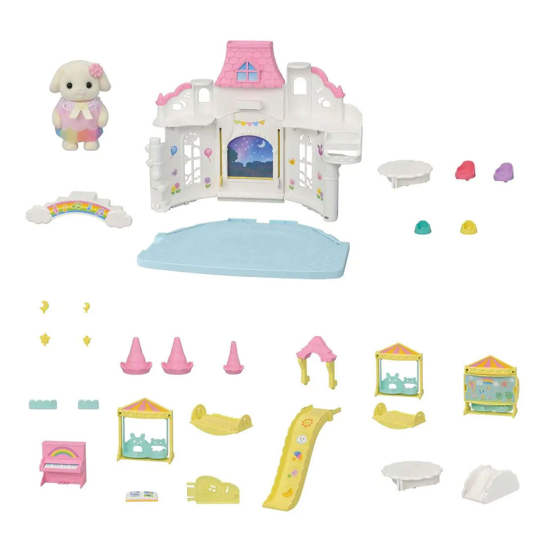 Sylvanian Families 5743 Zonnig Kinderopvang Kasteel